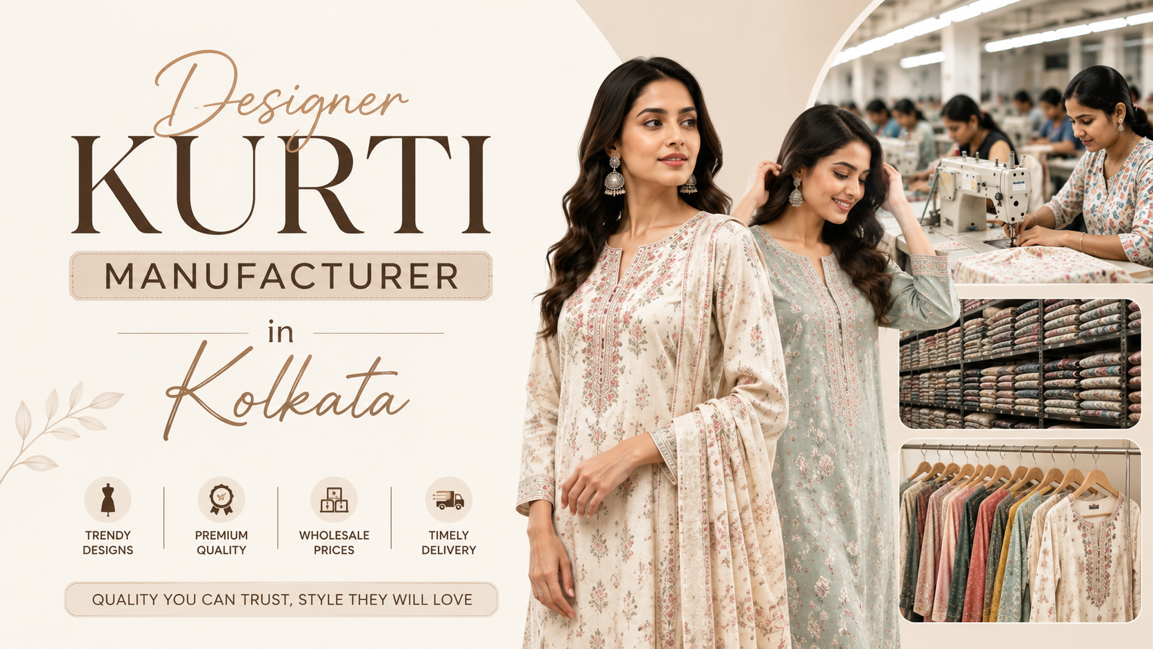 Designer Kurti Manufacturer in Kolkata