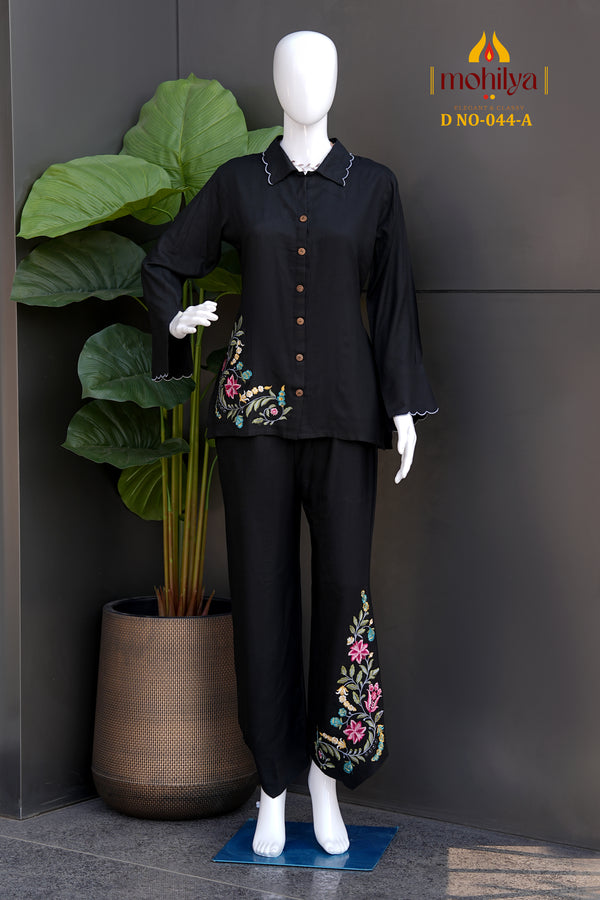 Embroidered Co-Ord Set