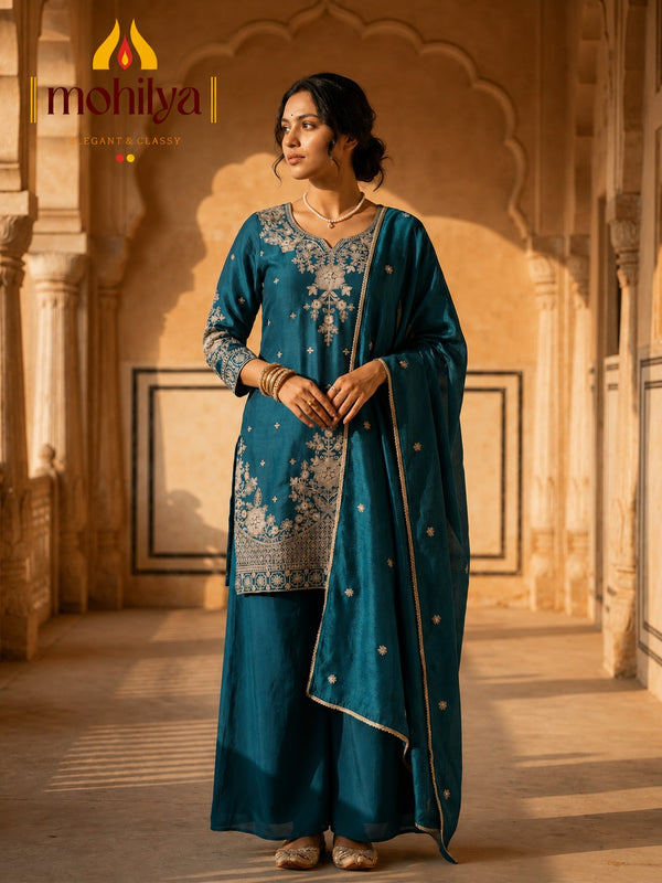 Mohilya Premium Kurta Set with Dupatta