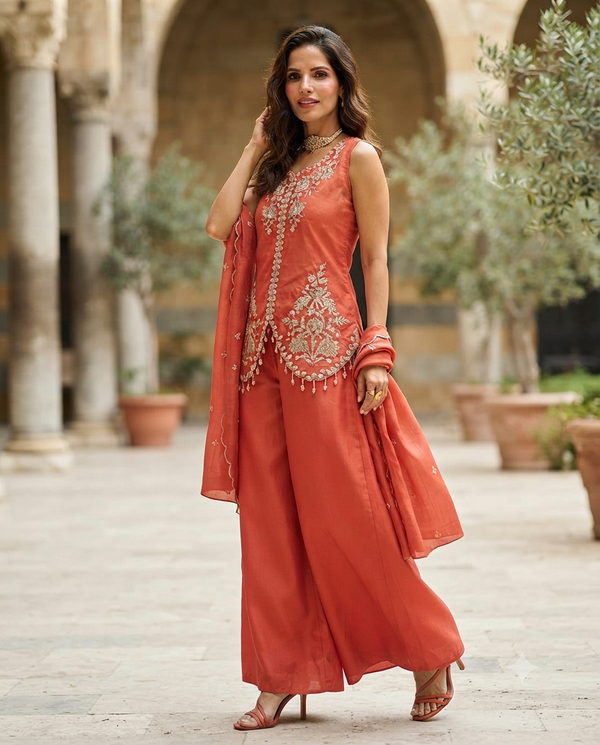 classy elegant ethnic Indo-western wear for women