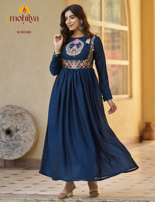 Imperial Aura Cut-Out Gown