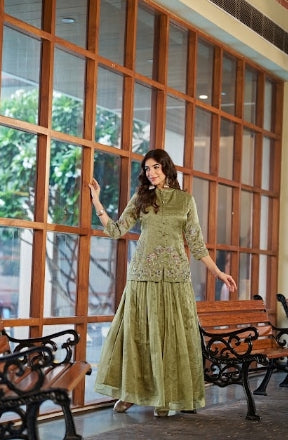 classy elegant ethnic Indo-western wear for women